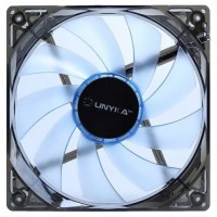 VENTILADOR CAJA ADICIONAL 12X12 UNYKA LED AZUL GAMING en Huesoi