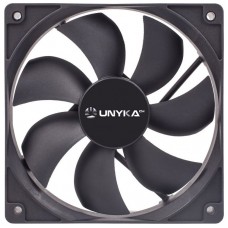 Ventilador 12cm BLACK Incluye P4 con CONTROL en Huesoi