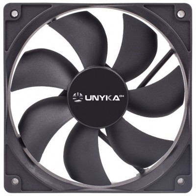 Ventilador 12cm BLACK Incluye P4 con CONTROL en Huesoi