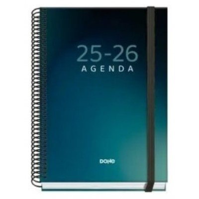 AGENDA ESCOLAR 2025-2026 TAMAÑO A5 TAPA CARTON FORRADO SEMANA VISTA PRIME BOREAL DOHE 52040 (Espera 4 dias) en Huesoi