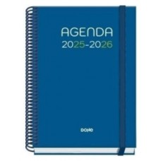 AGENDA ESCOLAR 2025-2026 TAMAÑO A5 TAPA CARTON FORRADO SEMANA VISTA PRIME LOGIC DOHE 52041 (Espera 4 dias) en Huesoi