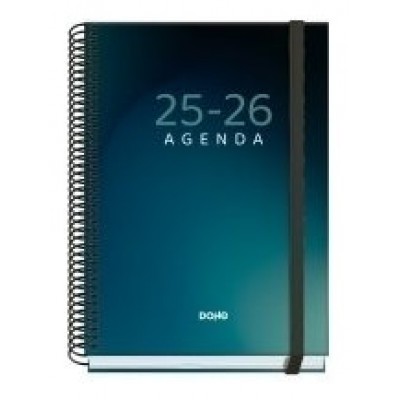 AGENDA ESCOLAR 2025-2026 TAMAÑO A5 TAPA CARTON FORRADO DÍA PÁGINA PRIME BOREAL DOHE 52046 (Espera 4 dias) en Huesoi