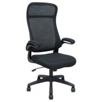 PIQUERAS Y CRESPO FOROL Silla Opti524 respaldo malla negro y asiento tela negro en Huesoi
