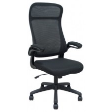 PIQUERAS Y CRESPO FOROL Silla Opti524 respaldo malla negro y asiento tela negro en Huesoi