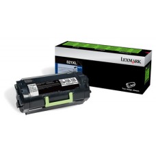 Lexmark 522XL Cartucho de toner de rendimiento extra alto del Programa de devolucion para etiquetas en Huesoi