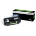 Lexmark 522XL Cartucho de toner de rendimiento extra alto del Programa de devolucion para etiquetas en Huesoi