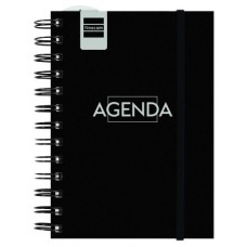 AGENDA ESCOLAR 2024-2025 8º 120X169 1 DÍA PÁGINA MINI-INSTITUT NEGRO FINOCAM 530203925 (Espera 4 dias) en Huesoi