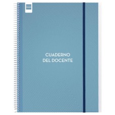 CUADERNO-AGENDA,2 CURSO DOCENTE 230X310 SEMANA PÁGINA ESPAÑOL FINOCAM 5340200 (Espera 4 dias) en Huesoi