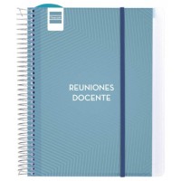 LIBRETA REUNIONES DOCENTE 1/4 ESPAÑOL FINOCAM 5340800 ATEMPORAL (Espera 4 dias) en Huesoi