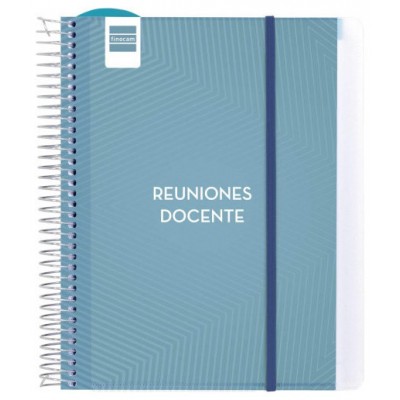 LIBRETA REUNIONES DOCENTE 1/4 ESPAÑOL FINOCAM 5340800 ATEMPORAL (Espera 4 dias) en Huesoi