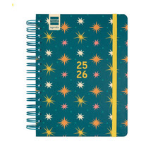 AGENDA ESCOLAR 2025-2026 CURSO COSMO 4&ordm; 155X212  1DIA PAGINA STARS+ FINOCAM 537070126 (Espera 4 dias) en Huesoi