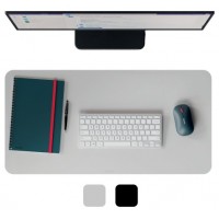 ALFOMBRILLA DE SOBREMESA RECICLADA DE PIEL 70 X 36 CM COLOR GRIS CLARO LEITZ 53850085 (Espera 4 dias) en Huesoi