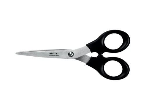 TIJERAS ACERO INOXIDABLE 165 MM (BL&Iacute;STER CART&Oacute;N), NEGRO LEITZ 54230095 (Espera 4 dias) en Huesoi