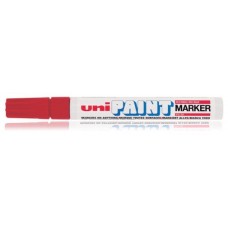 MARCADOR PERMANENTE PUNTA M 2,2-2,8MM. ROJO UNI-BALL 545582000 (MIN12) (Espera 4 dias) en Huesoi