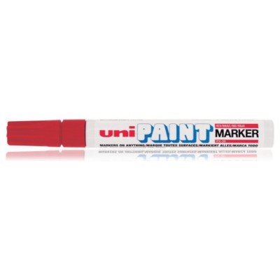 MARCADOR PERMANENTE PUNTA M 2,2-2,8MM. ROJO UNI-BALL 545582000 (MIN12) (Espera 4 dias) en Huesoi
