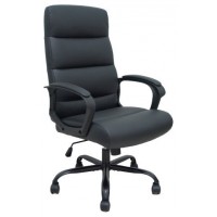 PIQUERAS Y CRESPO FOROL Sillon Opti545 similpiel negro base metalica negra en Huesoi
