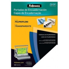 PACK 100 PORTADAS POLIPROPILENO TRANSLUCIDO 450 MICRAS A4 FELLOWES 54770 (Espera 4 dias) en Huesoi