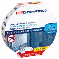 CINTA ADHESIVA POWERBOND DOBLE CARA EXTRA FUERTE (ESPEJOS) 19MM.X5M. TESA 55733-00018-02 (MIN10) (Espera 4 dias) en Huesoi