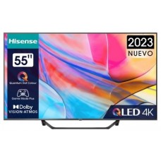 TELEVISOR 55" HISENSE A7KQ UHD 4K QLED SMART-TV en Huesoi
