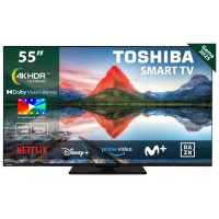 TOSHIBA TV 55" 55UV3463DG UHD SMART TV PEANA en Huesoi