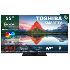 TOSHIBA TV 55" 55UV3463DG UHD SMART TV PEANA en Huesoi