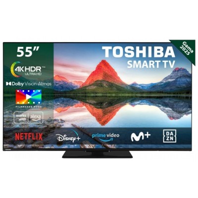 TOSHIBA TV 55" 55UV3463DG UHD SMART TV PEANA en Huesoi