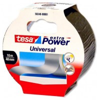 CINTA AMERICANA EXTRA POWER UNIVERSAL 50MM.X10M. COLOR PLATA TESA 56348-00000-06 (MIN6) (Espera 4 dias) en Huesoi