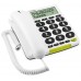 TELEFONO FIJO DORO PHONE EASY 312CS 1 BLANCO en Huesoi