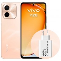 VIVO Y28 6.68" 4Gb(+4) 128Gb Orange + Cargador 44W en Huesoi
