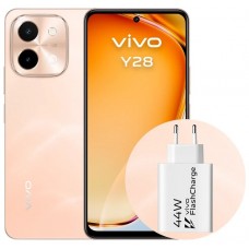 VIVO Y28 6.68" 4Gb(+4) 128Gb Orange + Cargador 44W en Huesoi