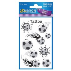 SOBRE CON 1 HOJA 76X120MM Y 9 PEGATINAS TATOO BALONES AVERY 56740 (Espera 4 dias) en Huesoi