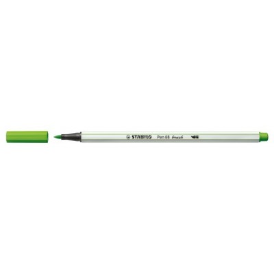 ROTULADOR PUNTA FIBRA PINCEL PEN 68 BRUSH VERDE HOJA STABILO 568/43 (MIN10) (Espera 4 dias) en Huesoi