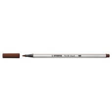 ROTULADOR PUNTA FIBRA PINCEL PEN 68 BRUSH MARRON STABILO 568/45 (MIN10) (Espera 4 dias) en Huesoi