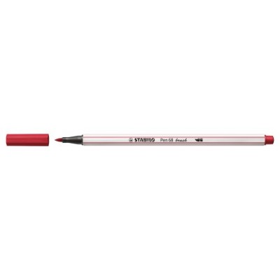 ROTULADOR PUNTA FIBRA PINCEL PEN 68 BRUSH ROJO OSCURO STABILO 568/50 (MIN10) (Espera 4 dias) en Huesoi