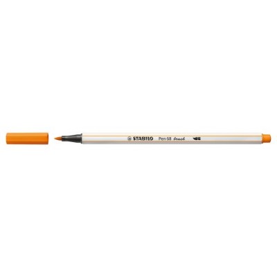 ROTULADOR PUNTA FIBRA PINCEL PEN 68 BRUSH NARANJA STABILO 568/54 (MIN10) (Espera 4 dias) en Huesoi