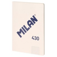 LIBRETA ENCOLADA, PAPEL CUADRICULADO, 48 HOJAS A4, SERIE 1918, BEIGE MILAN 57243G48BG (Espera 4 dias) en Huesoi