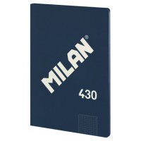 LIBRETA ENCOLADA, PAPEL CUADRICULADO, 48 HOJAS A4, SERIE 1918, AZUL MILAN 57243G48B (Espera 4 dias) en Huesoi