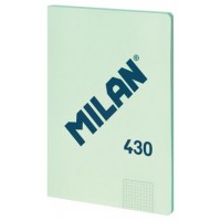LIBRETA ENCOLADA, PAPEL CUADRICULADO, 48 HOJAS A4, SERIE 1918, VERDE MILAN 57243G48GR (Espera 4 dias) en Huesoi