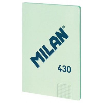 LIBRETA ENCOLADA, PAPEL CUADRICULADO, 48 HOJAS A4, SERIE 1918, VERDE MILAN 57243G48GR (Espera 4 dias) en Huesoi