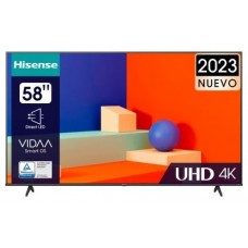 TELEVISOR 58" HISENSE A6K UHD 4K SMART-TV VESA en Huesoi