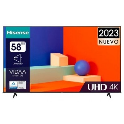 TELEVISOR 58" HISENSE A6K UHD 4K SMART-TV VESA en Huesoi