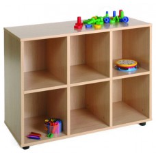 MUEBLE BAJO 6 CASILLAS HAYA MOBEDUC 600206HP18 (Espera 4 dias) en Huesoi