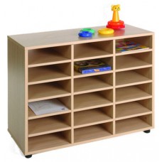 MUEBLE BAJO 18 CASILLAS HAYA MOBEDUC 600208HP18 (Espera 4 dias) en Huesoi