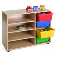 MUEBLE BAJO ESTANTERÍA CUBETERO 900 HAYA MOBEDUC 600212HP18 (Espera 4 dias) en Huesoi