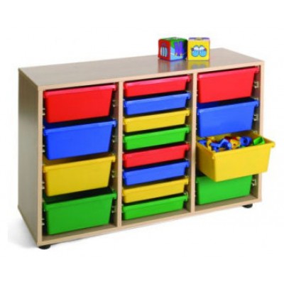 MUEBLE BAJO  CUBETERO 3 COLUMNAS 1042 HAYA MOBEDUC 600214HP18 (Espera 4 dias) en Huesoi