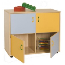 MUEBLE BAJO ARMARIO 4 CASILLAS 4 PUERTAS HAYA MOBEDUC 600218HPS18 (Espera 4 dias) en Huesoi