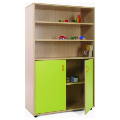 MUEBLE MEDIO ARMARIO Y ESTANTERÍA HAYA MOBEDUC 600303HPS18 (Espera 4 dias) en Huesoi