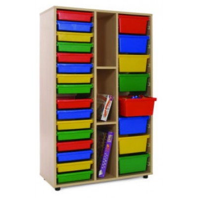 MUEBLE MEDIO ESTANTERÍA 2 CUBETEROS HAYA MOBEDUC 600313HP18 (Espera 4 dias) en Huesoi