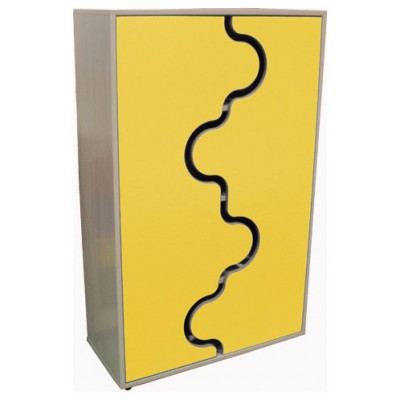 MUEBLE MEDIO ARMARIO, PUERTAS ONDA HAYA MOBEDUC 600319HPS18 (Espera 4 dias) en Huesoi
