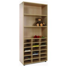 MUEBLE ALTO CASILLERO Y ESTANTERÍA HAYA MOBEDUC 600405HP18 (Espera 4 dias) en Huesoi